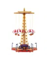Mr. Christmas 90th Anniversary Collection Animated Musical World's Fair Parachute Ride In Multi