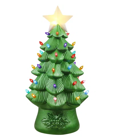 Mr. Christmas Blow Mold Nostalgic Tree In Green