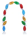 Mr. Christmas C9 Bulb Illuminated Tinsel Arch In Multi