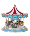 Mr. Christmas Deluxe Holiday Light Show Carousel In Multi