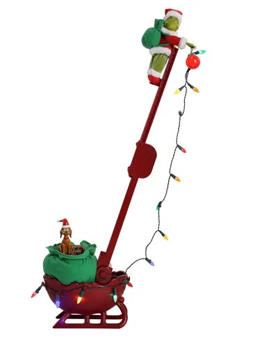Mr. Christmas Grinch's Utility Sleigh In Multi