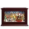 Mr. Christmas Heirloom Music Box In Brown
