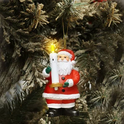 Mr. Christmas Magic Of Christmas 5 In. Goodnight Lights Santa Tree Light Controller In Multi