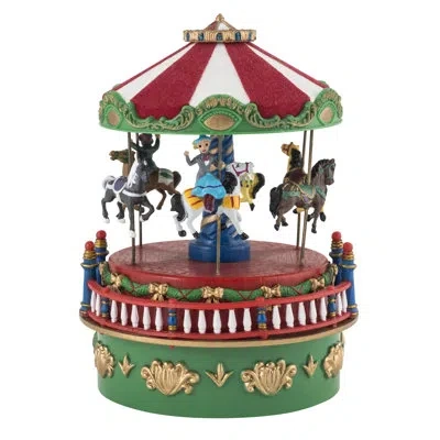 Mr. Christmas Magic Of Christmas Mini Carnival Music Box - Carousel