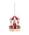 Mr. Christmas Mini Animated Musical Carousel In Multi