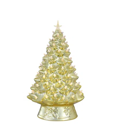 Mr. Christmas Nostalgic Ceramic 18" Tree In Gold
