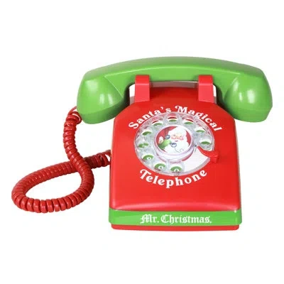 Mr. Christmas Santa's Magical Telephone In Multi