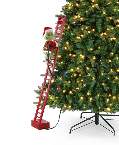 Mr. Christmas Super Climbing Grinch With Ladder In Multi