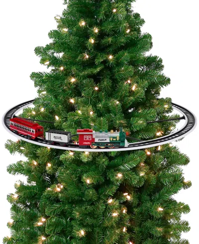 Mr. Christmas Train Around The Tree In Gray