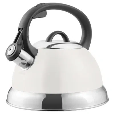 Mr Coffee 1.75 Quart Whistling Tea Kettle In Linen