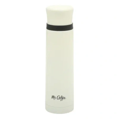 Mr Coffee Mr. Coffee 23 oz Stainless Steel Vacuum Insulated Travel Mug In White