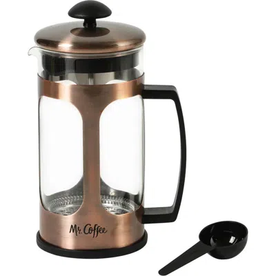 Mr Coffee Mr. Coffee 30 Ounce Daily Brew French Press Coffee Maker In Copper