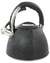Mr Coffee Mr. Coffee 3 Quart Stainless Steel Whistling Tea Kettle With Stay Cool Handle In Black