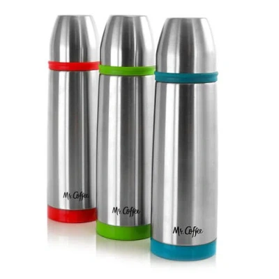 MR COFFEE MR COFFEE ALTONA 3 PIECE 27 OUNCE STAINLESS STEEL THERMAL TRAVEL BOTTLES