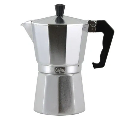 MR COFFEE MR COFFEE BRIXIA 6-CUP ALUMINUM STOVETOP ESPRESSO MAKER