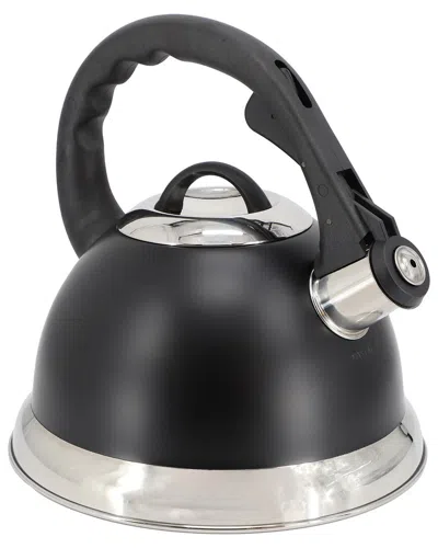 Mr Coffee Mr. Coffee Clarefield 2.4 Quart Stainless Steel Whistling Tea Kettle In Black
