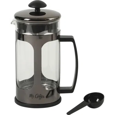 Mr Coffee Mr. Coffee Daily Brew 30 oz Borosilicate Glass Coffee Press In Gray