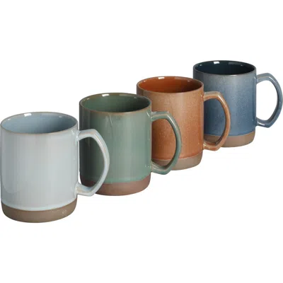 Mr Coffee Mr. Coffee Dorsey Stoneware Mug Set In Multi