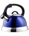 Mr Coffee Mr. Coffee Flintshire 1.75 Quart Whistling Stovetop Tea Kettle In Blue