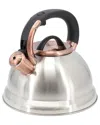 Mr Coffee Mr. Coffee Flintshire 2.2 Quart Stainless Steel Whistling Tea Kettle In Silver