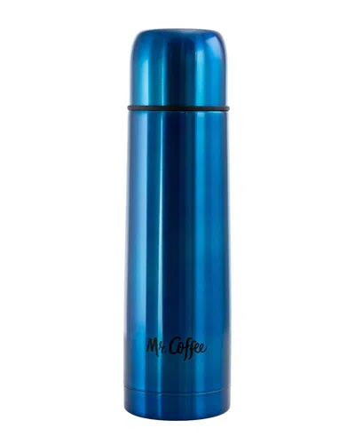 Mr Coffee Mr. Coffee Javelin 15.5oz Stainless Steel Double Wall Thermal Travel Bottle In Blue