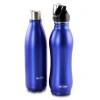 Mr Coffee Luster Hydration 2 Piece Stainless Steel Thermal Hydration Bottle Set In Blue