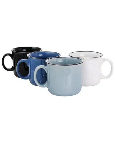 MR COFFEE MR. COFFEE MR. COLEBROOK SPECKLED STONEWARE 4PC MUG SET