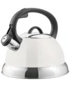 Mr Coffee Mr. Coffee Mr. Flintshire 1.75qt Whistling Tea Kettle In White
