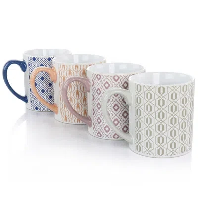 Mr Coffee Mug In Blue;brown;white