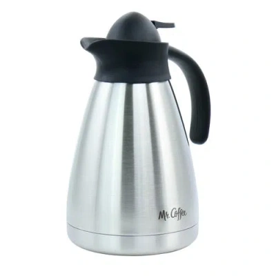 MR COFFEE MR. COFFEE OLYMPIA 1 QUART INSULATED STAINLESS STEEL THERMAL COFFEE POT