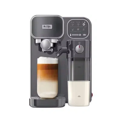 Mr Coffee Prima Latte Luxe Espresso Maker In Gray