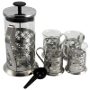 Mr Coffee Trellise 5 Piece Coffee Press Set In Transparent