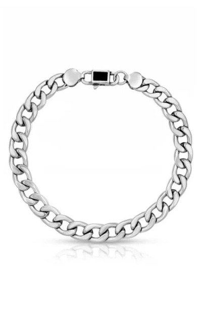 Mr Ettika Everyday Basic Bracelet In Silver