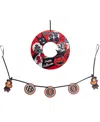 Mr. Halloween Retro Wreath And Garland Set In Multi