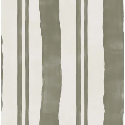 Mr. Kate Winston 20.5' L X 18" W Peel And Stick Wallpaper Roll In Moss Green