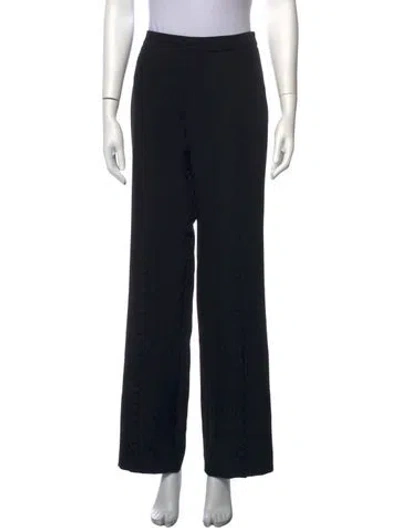 Pre-owned Mr. Larkin Wide Leg Pants In Black