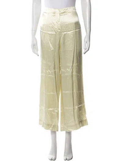Pre-owned Mr. Larkin Wide Leg Pants In Green