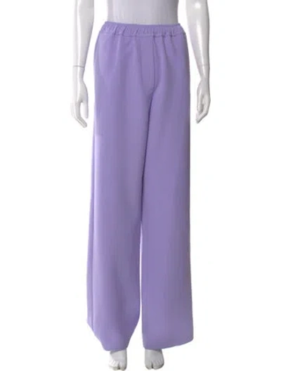 Pre-owned Mr. Larkin Wide Leg Pants In Purple
