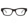 Mr Leight Mr. Leight Antoine C Demo Rectangular Men's Eyeglasses Ml1042 Bk-gm 49