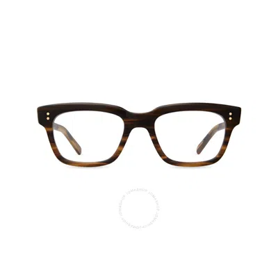 Mr Leight Mr. Leight Ashe C Demo Rectangular Unisex Eyeglasses Ml1018 Mdrftwd-atg 49 In Brown