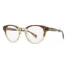 Mr Leight Mr. Leight Audrey C Demo Cat Eye Ladies Eyeglasses Ml1031 Crnsh-atg 46 In Brown