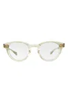 Mr Leight Audrey C Round-frame Glasses In Neutral