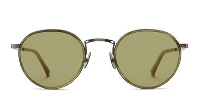 Mr Leight Billie S Green/gunmetal In Green,gunmetal