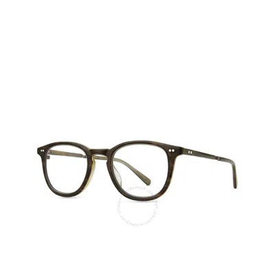 Mr Leight Mr. Leight Coopers C Demo Oval Unisex Eyeglasses Ml1011 Ola-pw 46 In Black