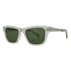 Mr Leight Mr. Leight Damone S Pure G15 Premium Glass Square Unisex Sunglasses Ml2048 Mord-mplt/pg15 51 In Gray