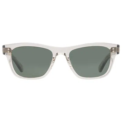 Mr Leight Damone S Pure G15 Premium Glass Square Unisex Sunglasses Ml2048 Mord-mplt/pg15 51 In Transparent