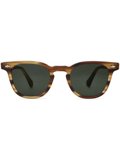 Mr Leight Dean Sunglasses In Brown