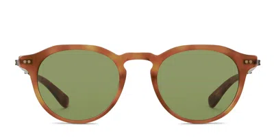 Mr Leight Dorian S Tortoise/orange In Tortoise,orange