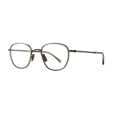 Mr Leight Mr. Leight Griffith Ii C Demo Square Unisex Eyeglasses Ml3025 Limu-pw 46 In Transparent