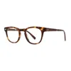 Mr Leight Mr. Leight Hanalei C Demo Square Unisex Eyeglasses Ml1008 Hont-atg 45